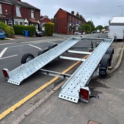 Woodford Double Axle STT110 Tilt Bed Car Transporter 