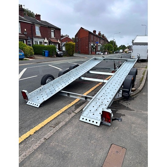 Woodford Double Axle STT110 Tilt Bed Car Transporter 