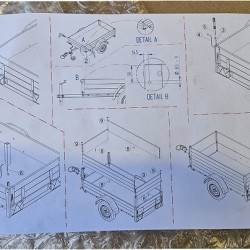 Extension sides for Anssems GT 181 Trailer 