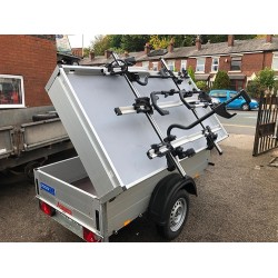 Anssems GT750-201 Hard Top with 3 Thule Bike Racks