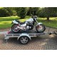 UK Built Single Motorbike Trailer by Leyland Leisure