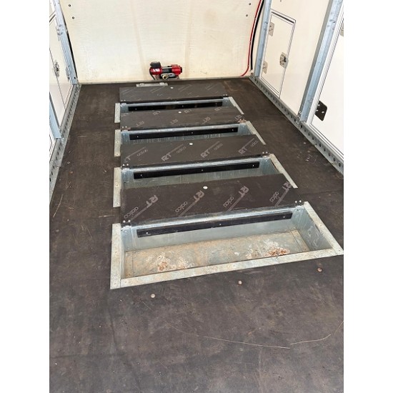 Woodford RL6-010 Enclosed Car Transporter trailer, in good used condition
