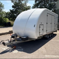 Woodford RL6-010 Enclosed Car Transporter trailer, in good used condition