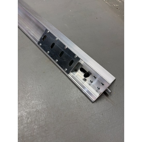 Anssems 1.88m Wheel Stopper with Tie Eyes